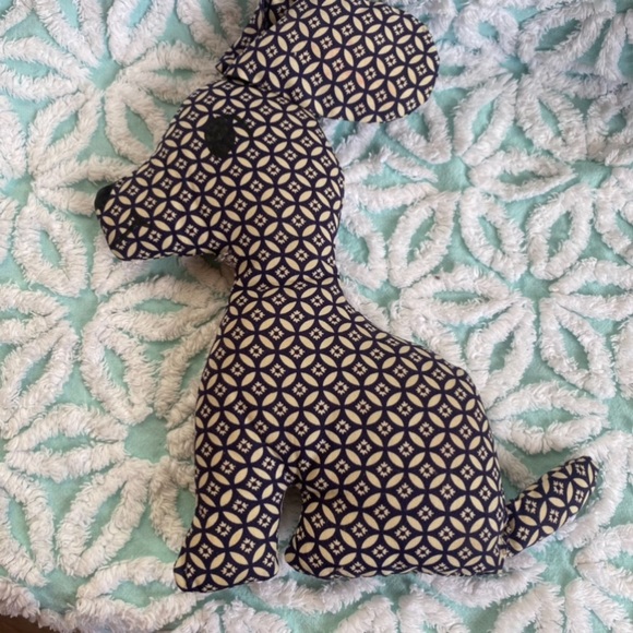 Vintage stuffed puppies 1950s handmade quilt puppy dogs stuffed animals - Picture 3 of 7